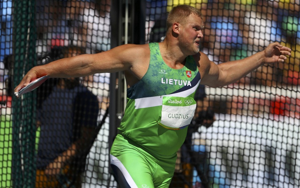 Andrius Gudzius 68.98m in Vilnius