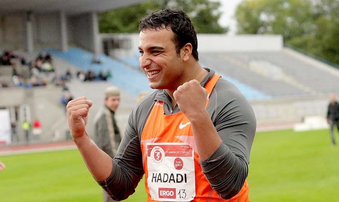 Ehsan Hadadi Iranian discus thrower